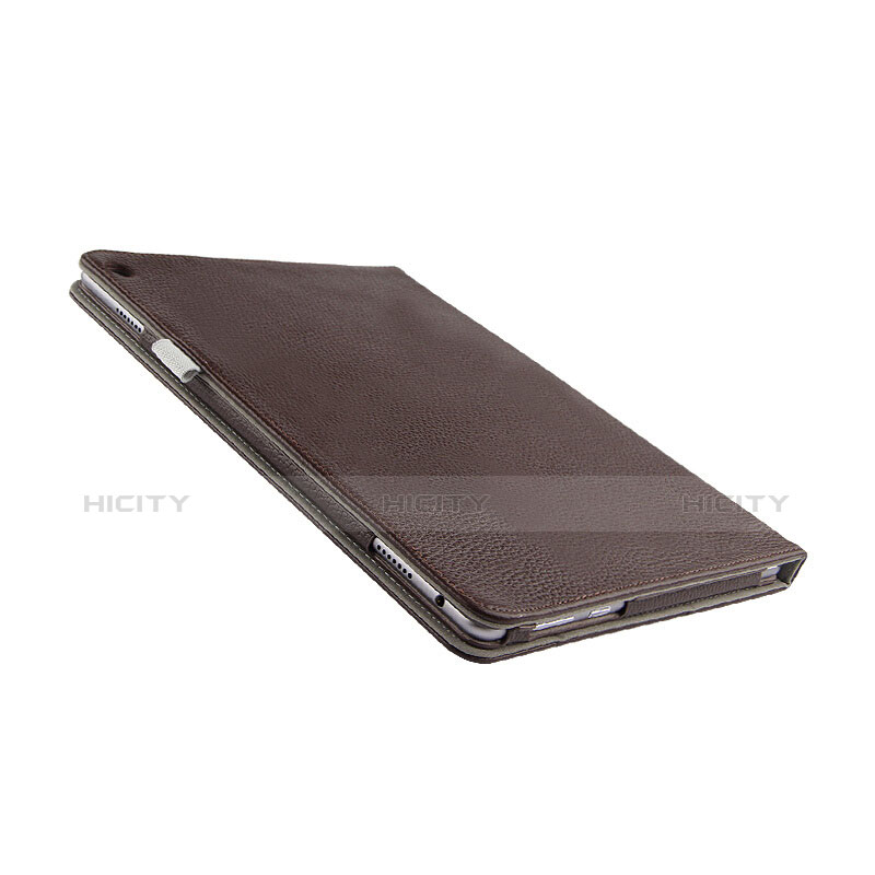 Etui Clapet Portefeuille Livre Cuir L03 pour Huawei MediaPad M3 Lite 10.1 BAH-W09 Marron Plus