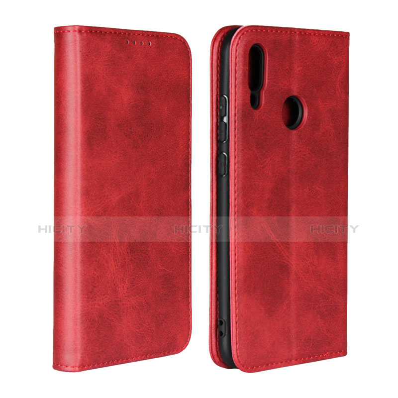 Etui Clapet Portefeuille Livre Cuir L05 pour Huawei Honor 10 Lite Rouge Plus