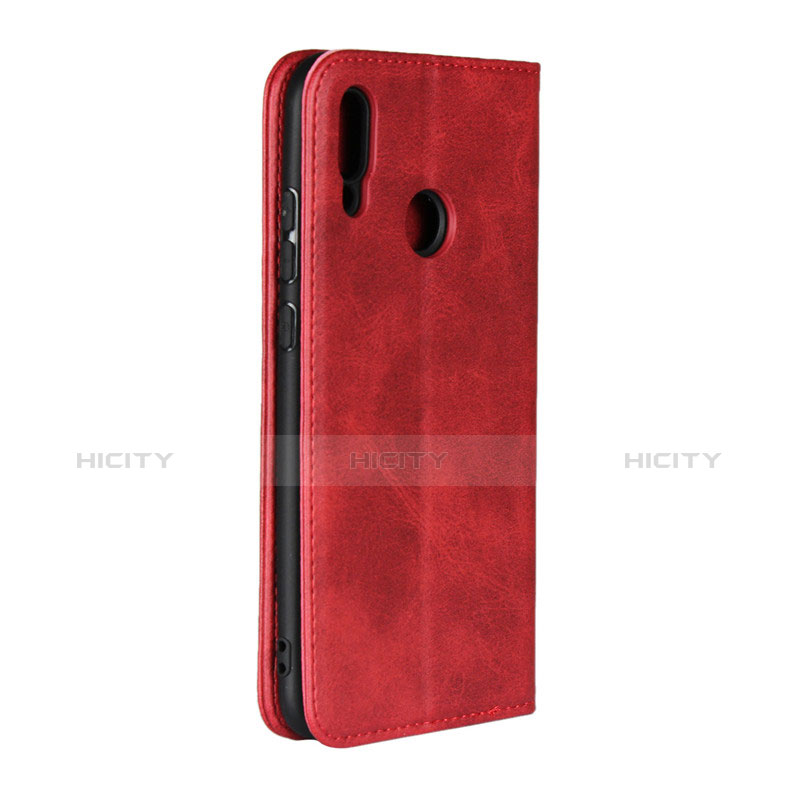 Etui Clapet Portefeuille Livre Cuir L05 pour Huawei Honor 10 Lite Rouge Plus