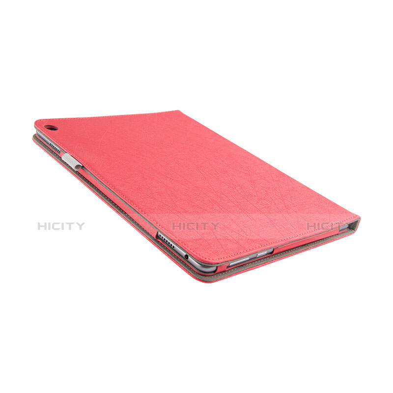 Etui Clapet Portefeuille Livre Cuir pour Huawei MediaPad M3 Lite 10.1 BAH-W09 Rouge Plus