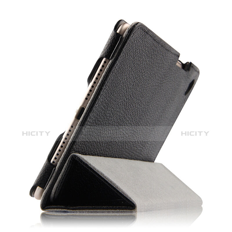 Etui Clapet Portefeuille Livre Cuir pour Huawei MediaPad M5 8.4 SHT-AL09 SHT-W09 Noir Plus