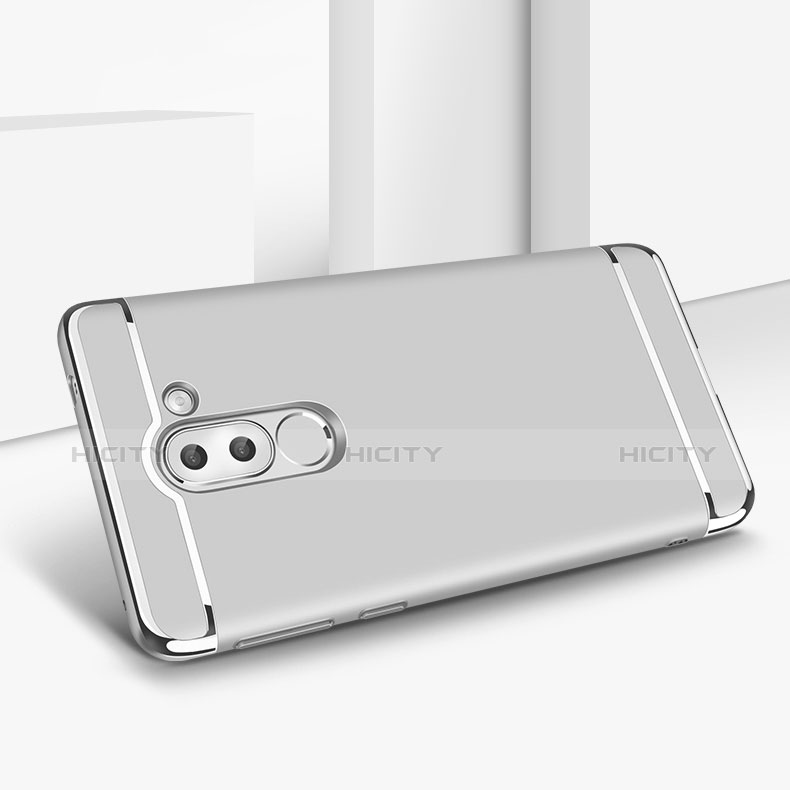 Etui Luxe Aluminum Metal pour Huawei Mate 9 Lite Argent Plus