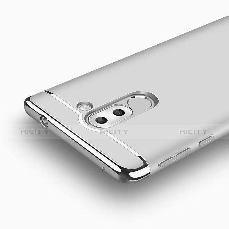 Etui Luxe Aluminum Metal pour Huawei Mate 9 Lite Argent Plus