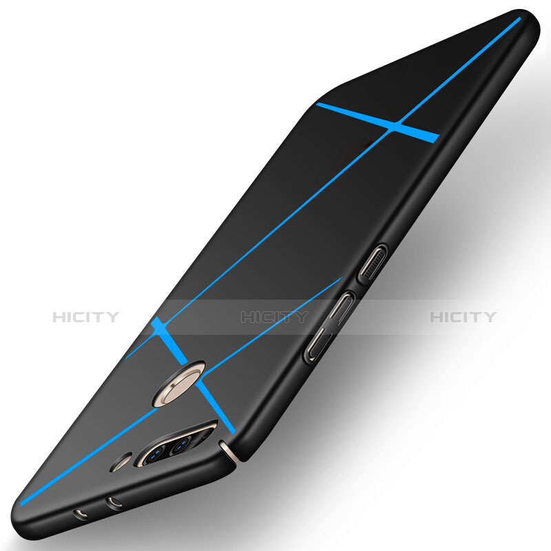 Etui Plastique Rigide Mat Line pour Huawei Honor V9 Noir Plus