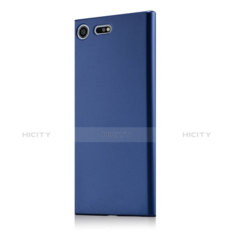 Etui Plastique Rigide Mat M01 pour Sony Xperia XZ Premium Bleu Plus