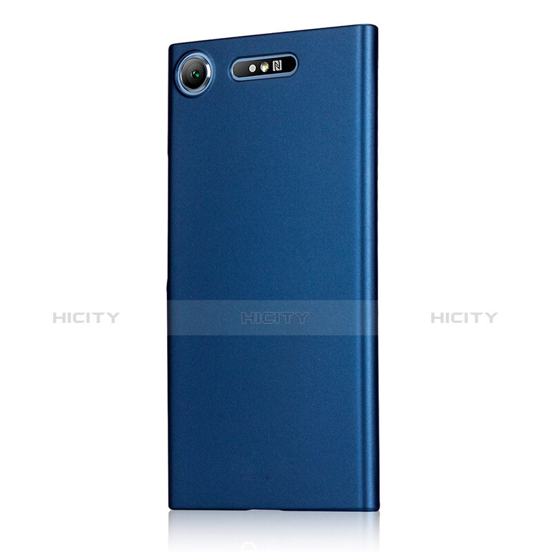 Etui Plastique Rigide Mat M01 pour Sony Xperia XZ1 Bleu Plus