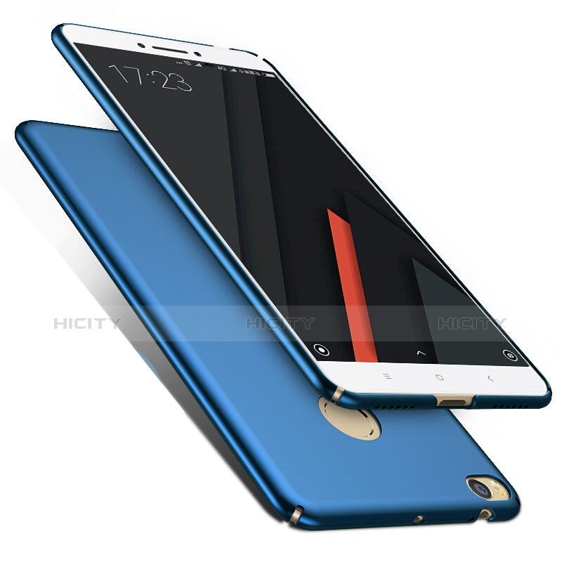 Etui Plastique Rigide Mat M01 pour Xiaomi Mi Max 2 Bleu Plus