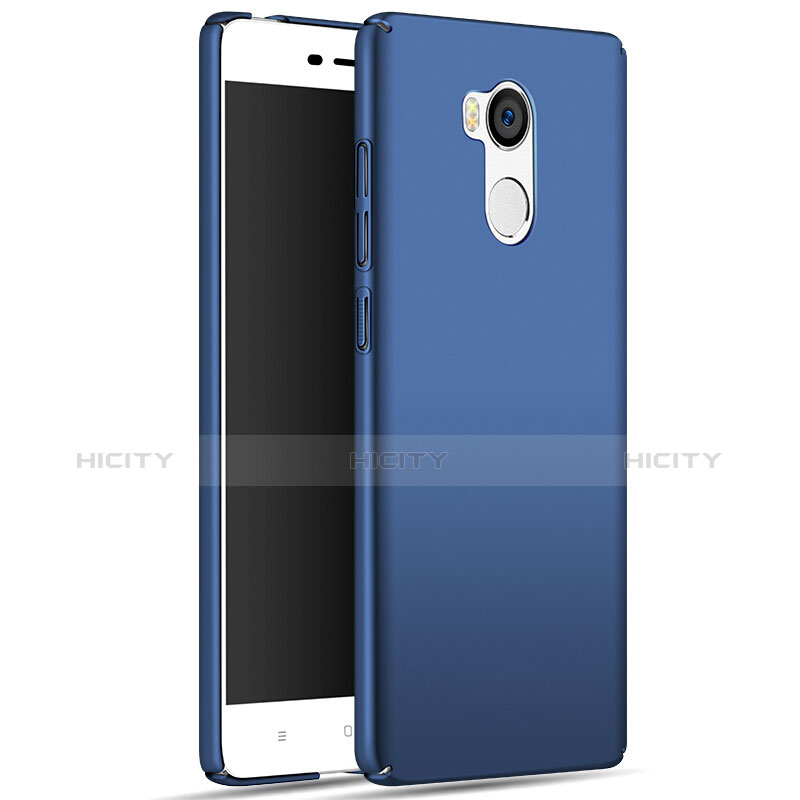 Etui Plastique Rigide Mat M01 pour Xiaomi Redmi 4 Prime High Edition Bleu Plus