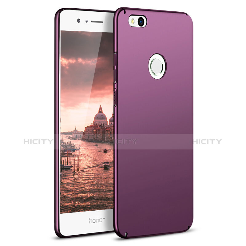 Etui Plastique Rigide Mat M02 pour Huawei GR3 (2017) Violet Plus