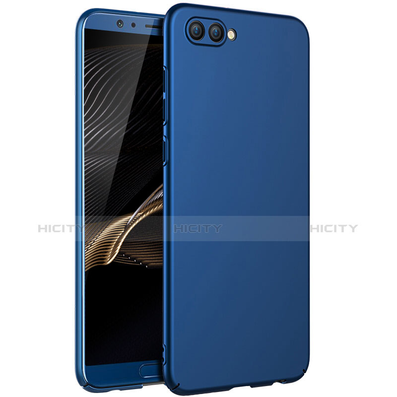 Etui Plastique Rigide Mat M02 pour Huawei Honor V10 Bleu Plus