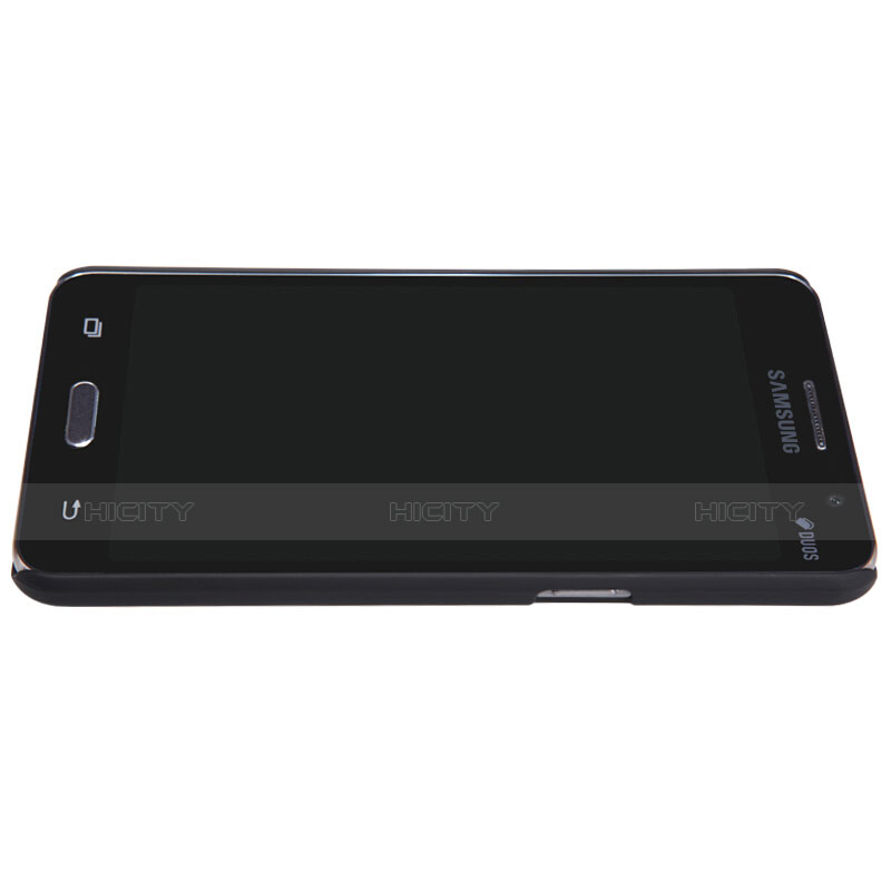 Etui Plastique Rigide Mat M02 pour Samsung Galaxy Grand Prime SM-G530H Noir Plus