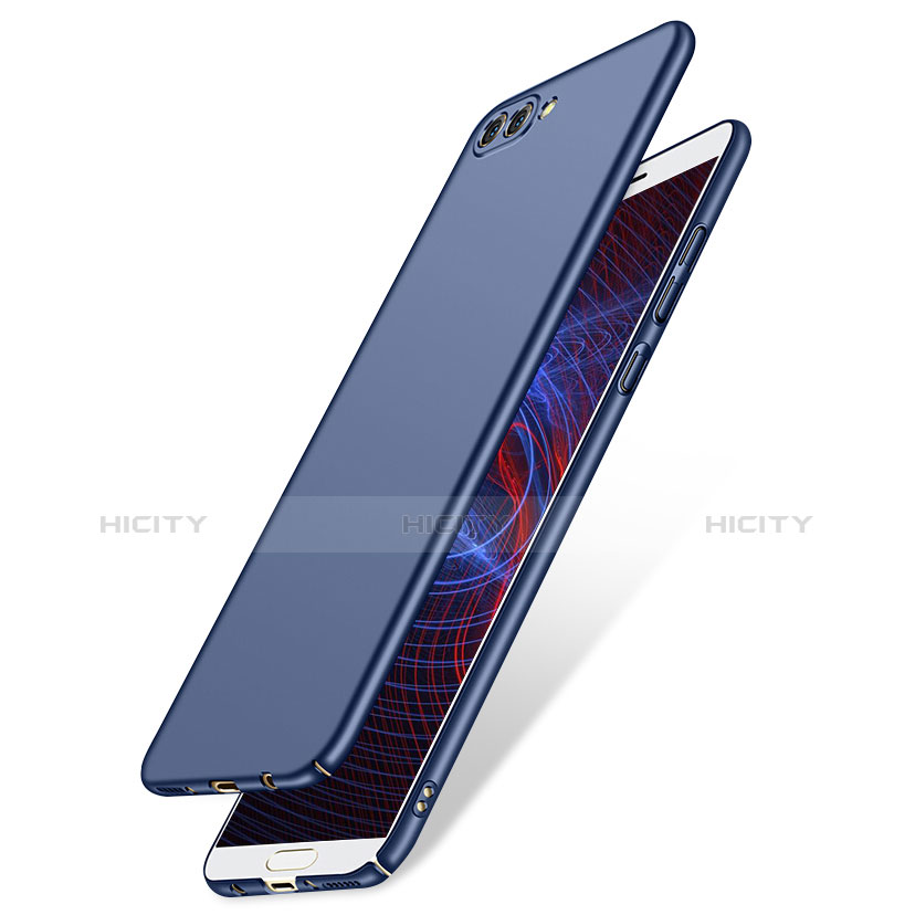 Etui Plastique Rigide Mat M03 pour Huawei Honor V10 Bleu Plus