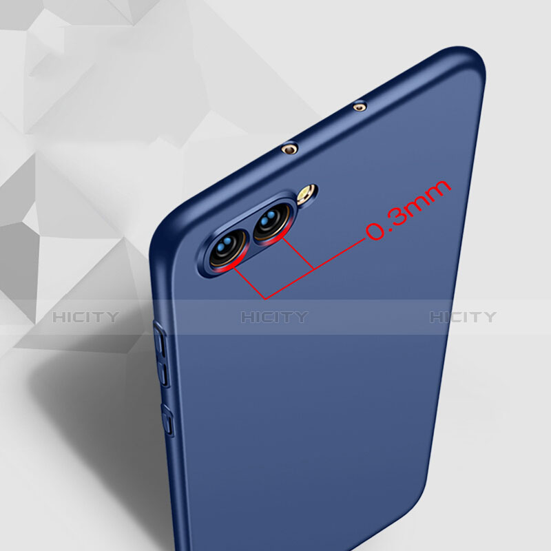 Etui Plastique Rigide Mat M03 pour Huawei Honor V10 Bleu Plus