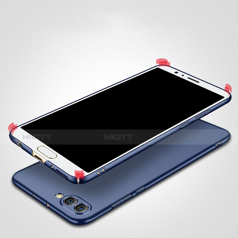 Etui Plastique Rigide Mat M03 pour Huawei Honor V10 Bleu Plus