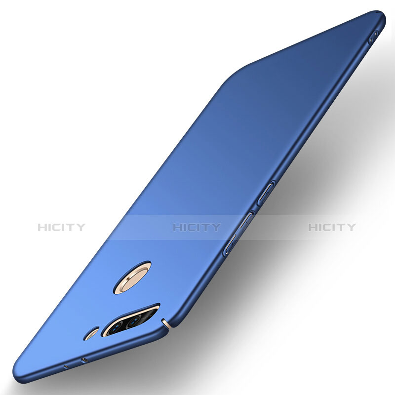 Etui Plastique Rigide Mat M03 pour Huawei Honor V9 Bleu Plus