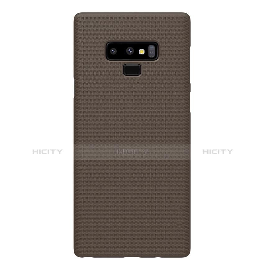 Etui Plastique Rigide Mat M04 pour Samsung Galaxy Note 9 Marron Plus