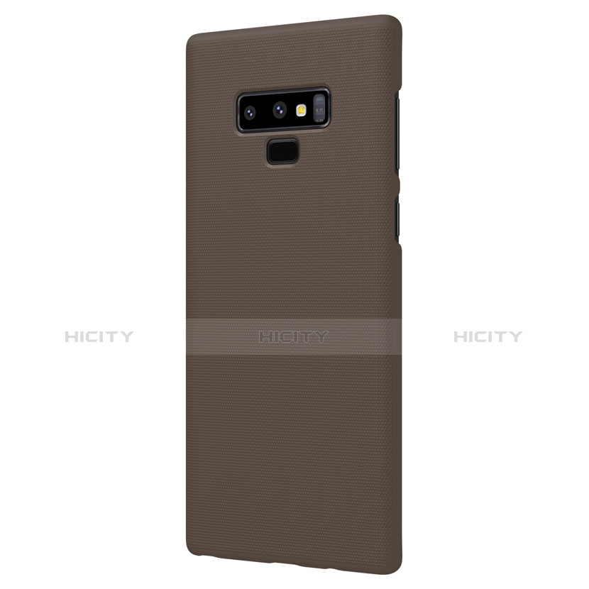 Etui Plastique Rigide Mat M04 pour Samsung Galaxy Note 9 Marron Plus