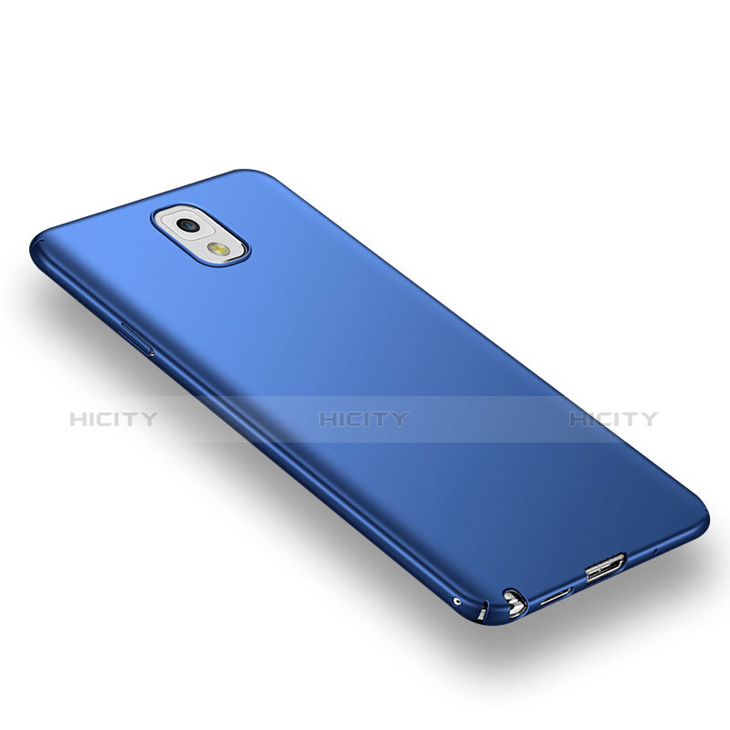 Etui Plastique Rigide Mat M05 pour Samsung Galaxy Note 3 N9000 Bleu Plus