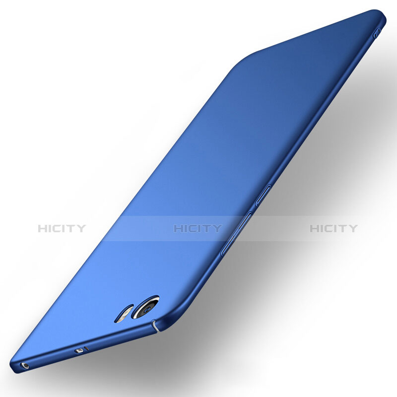 Etui Plastique Rigide Mat M05 pour Xiaomi Mi 5 Bleu Plus