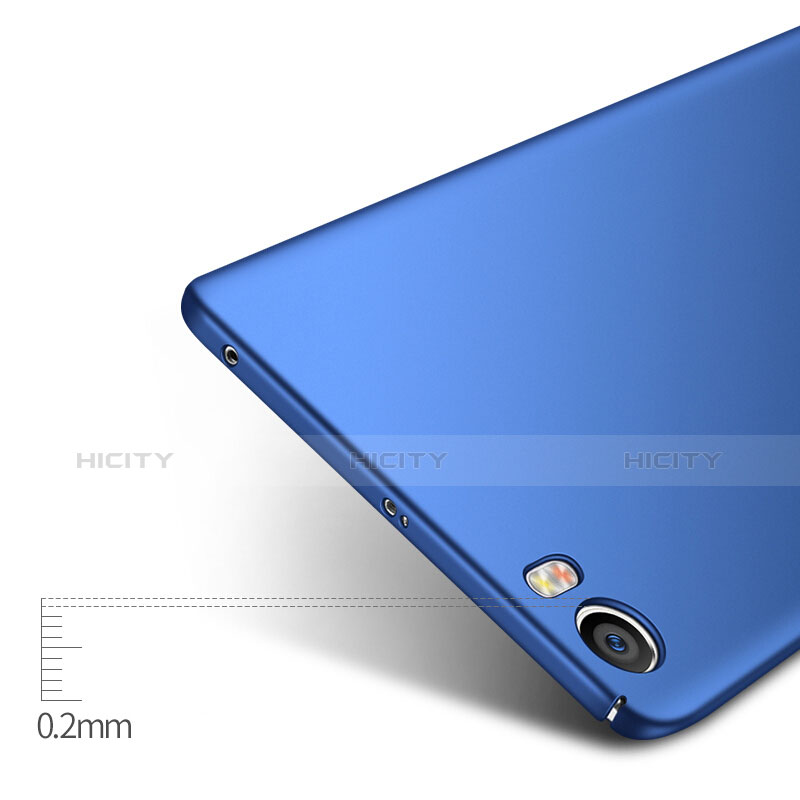 Etui Plastique Rigide Mat M05 pour Xiaomi Mi 5 Bleu Plus