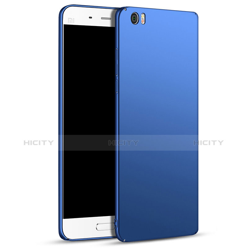 Etui Plastique Rigide Mat M05 pour Xiaomi Mi 5 Bleu Plus