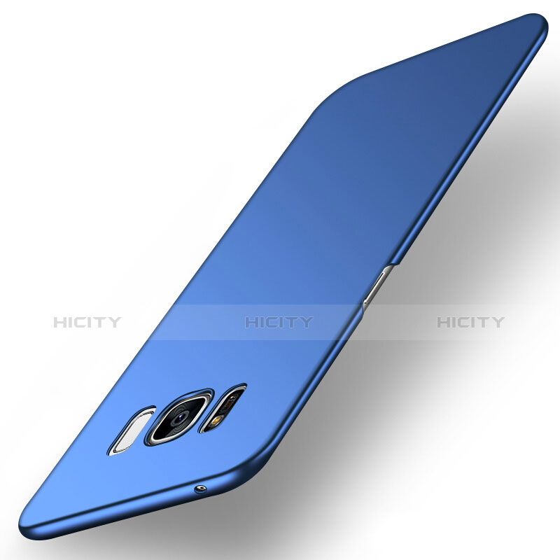 Etui Plastique Rigide Mat M12 pour Samsung Galaxy S8 Bleu Plus