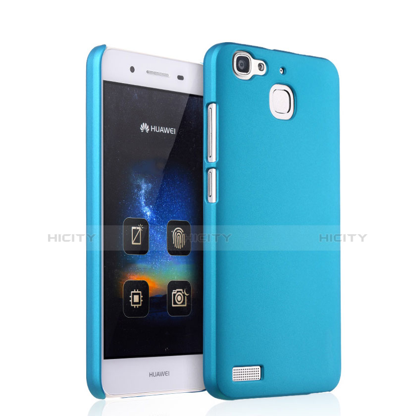 Etui Plastique Rigide Mat pour Huawei Enjoy 5S Bleu Ciel Plus