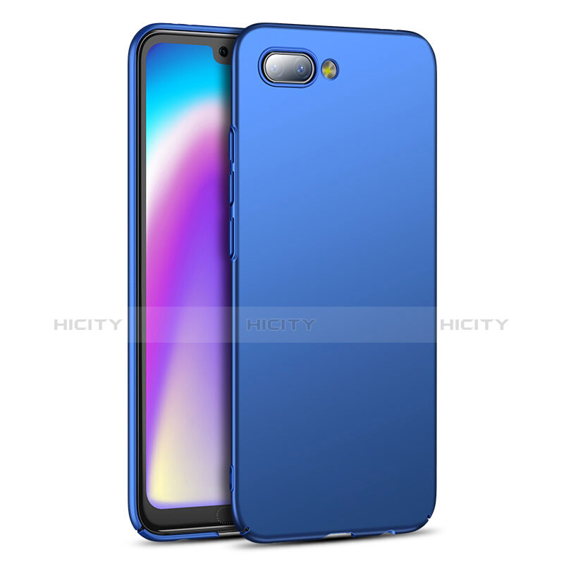 Etui Plastique Rigide Mat pour Huawei Honor 10 Bleu Plus