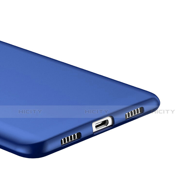 Etui Plastique Rigide Mat pour Huawei Honor 6A Bleu Plus