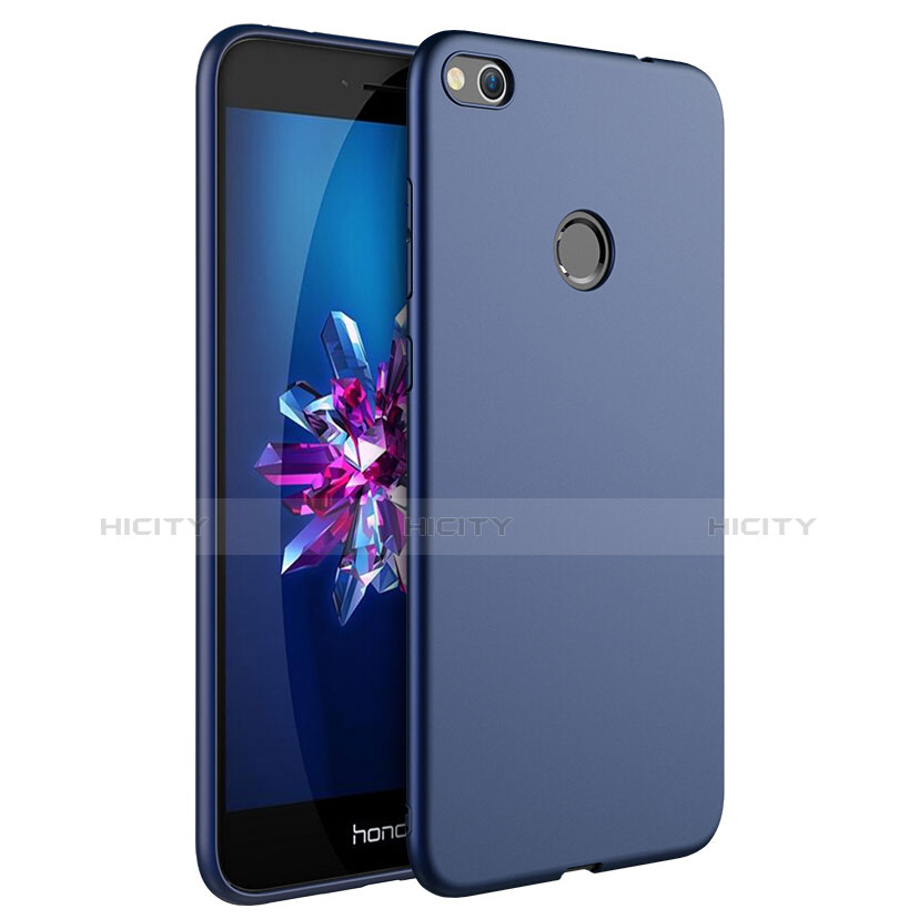 Etui Plastique Rigide Mat pour Huawei Honor 8 Lite Bleu Plus