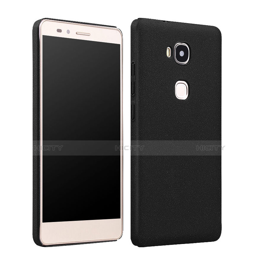 Etui Plastique Rigide Mat pour Huawei Honor Play 5X Noir Plus