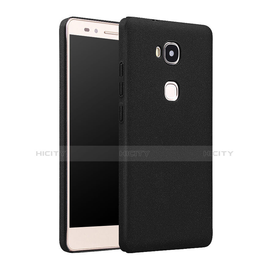 Etui Plastique Rigide Mat pour Huawei Honor Play 5X Noir Plus