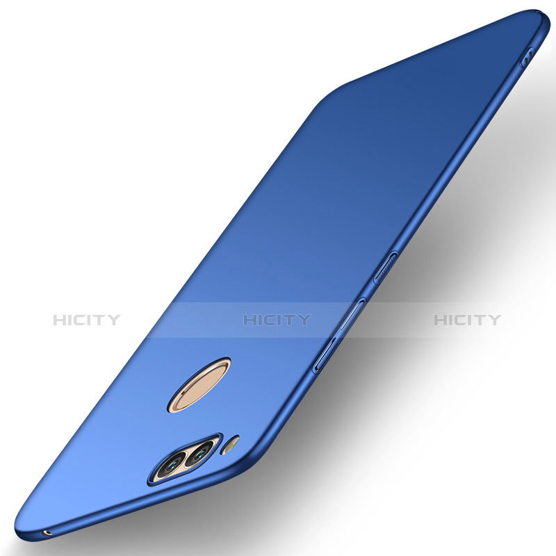 Etui Plastique Rigide Mat pour Huawei Honor Play 7X Bleu Plus