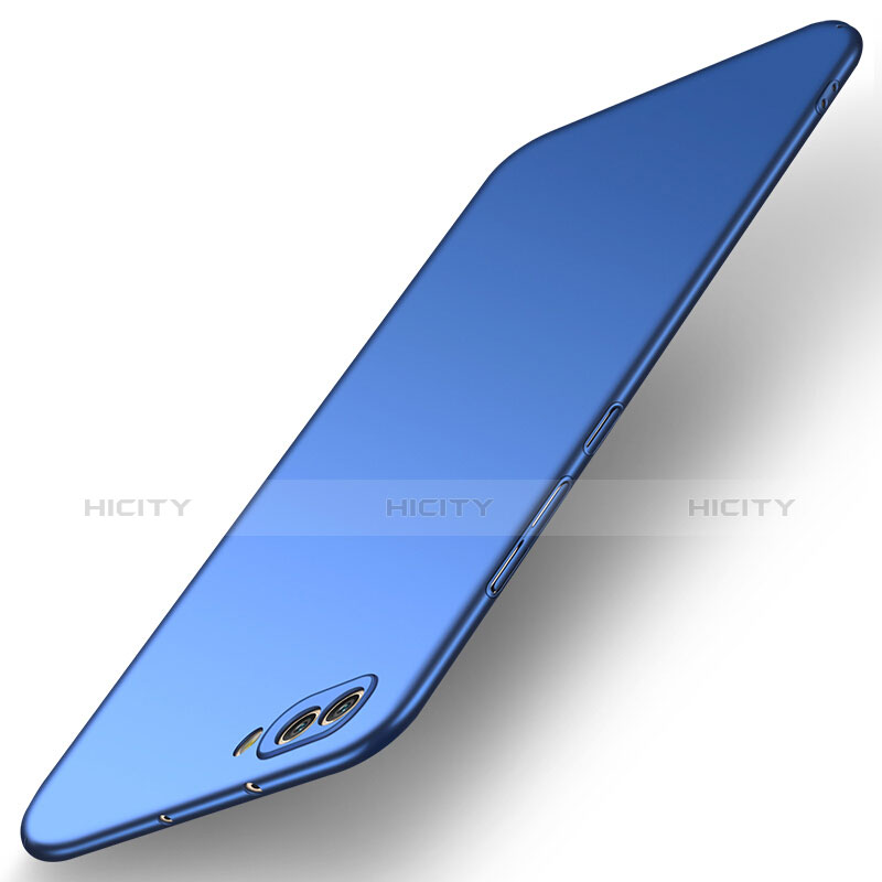 Etui Plastique Rigide Mat pour Huawei Honor V10 Bleu Plus