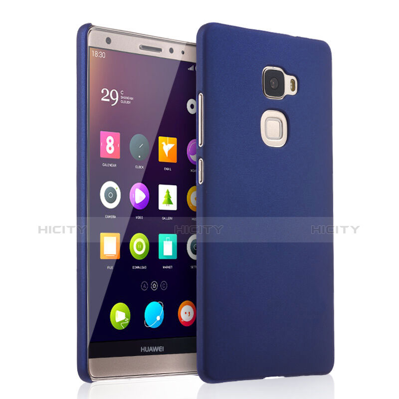 Etui Plastique Rigide Mat pour Huawei Mate S Bleu Plus