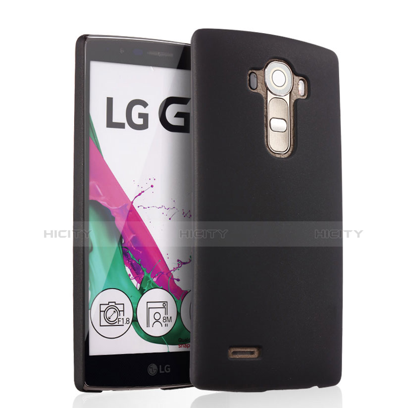 Etui Plastique Rigide Mat pour LG G4 Noir Plus