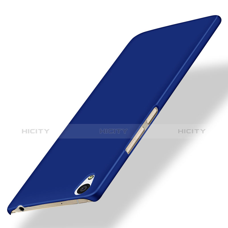 Etui Plastique Rigide Mat pour OnePlus X Bleu Plus