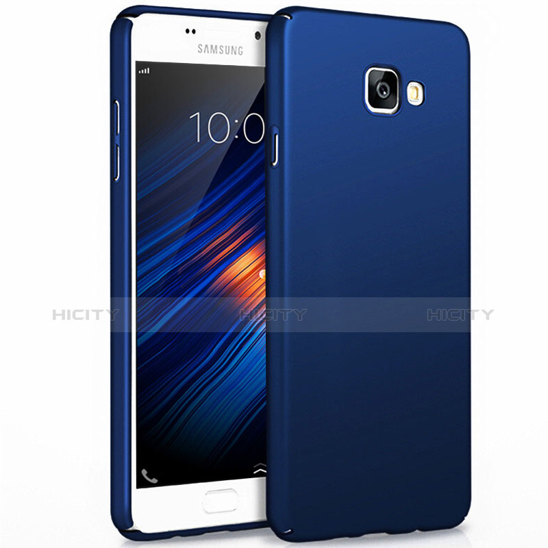 Etui Plastique Rigide Mat pour Samsung Galaxy A5 (2017) Duos Bleu Plus