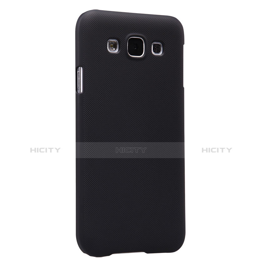 Etui Plastique Rigide Mat pour Samsung Galaxy E5 SM-E500F E500H Noir Plus