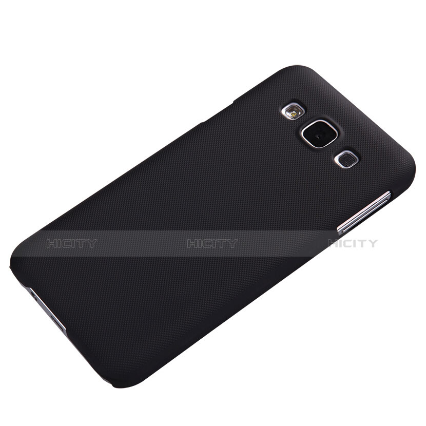 Etui Plastique Rigide Mat pour Samsung Galaxy E5 SM-E500F E500H Noir Plus