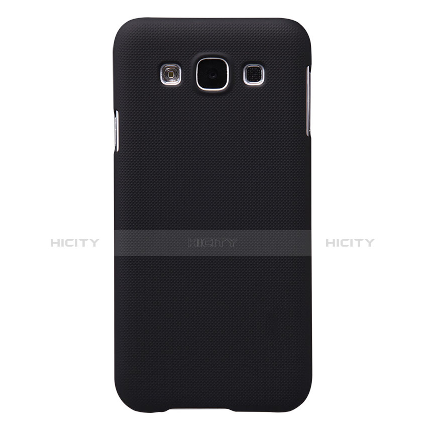 Etui Plastique Rigide Mat pour Samsung Galaxy E5 SM-E500F E500H Noir Plus