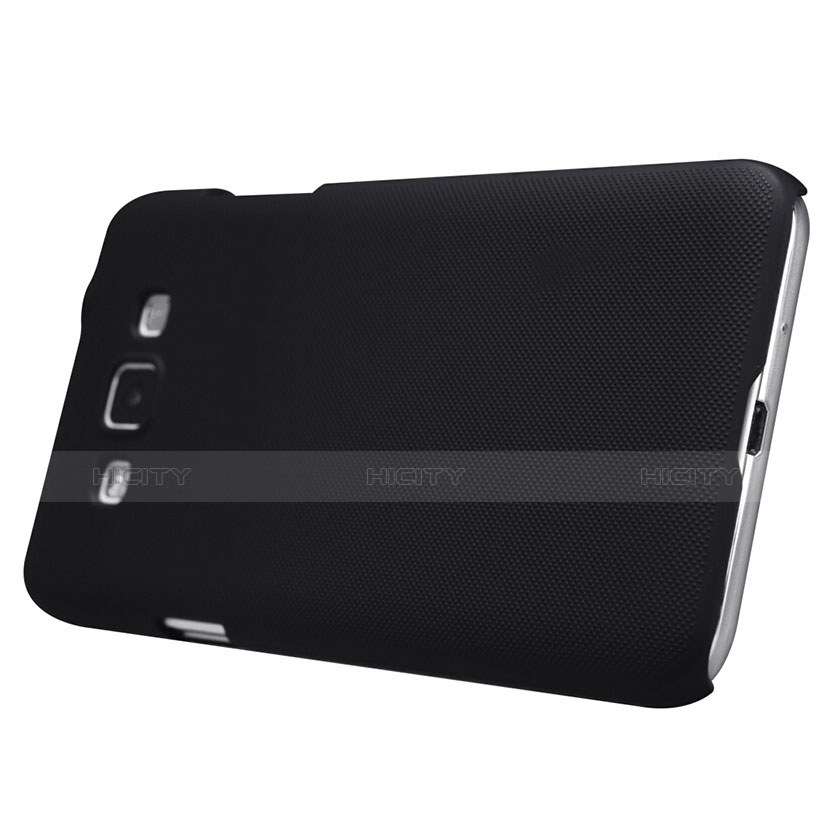 Etui Plastique Rigide Mat pour Samsung Galaxy Grand Max SM-G720 Noir Plus