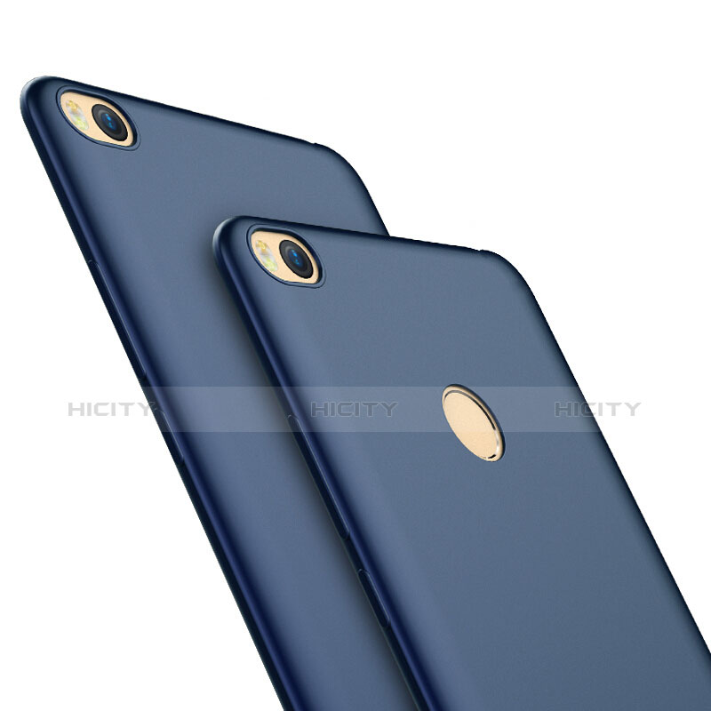 Etui Plastique Rigide Mat pour Xiaomi Mi Max 2 Bleu Plus