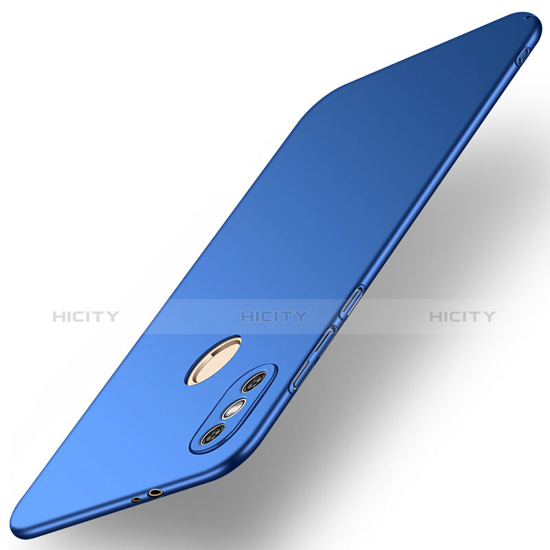 Etui Plastique Rigide Mat pour Xiaomi Redmi Note 5 AI Dual Camera Bleu Plus