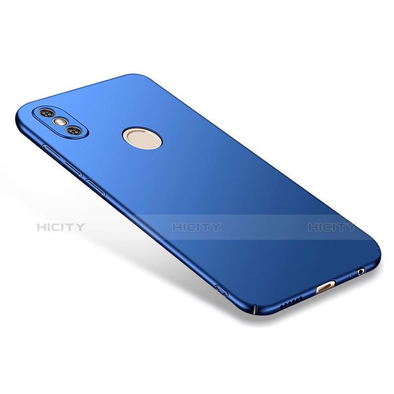 Etui Plastique Rigide Mat pour Xiaomi Redmi Note 5 AI Dual Camera Bleu Plus