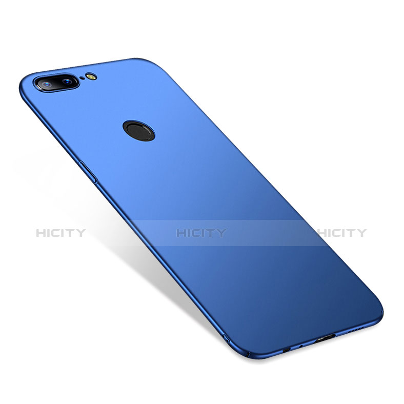 Etui Plastique Rigide Mat R02 pour OnePlus 5T A5010 Bleu Plus