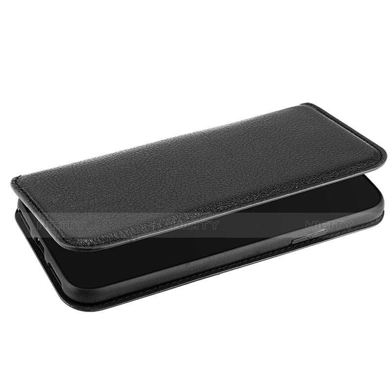 Etui Portefeuille Flip Cuir pour Apple iPhone Xs Max Noir Plus