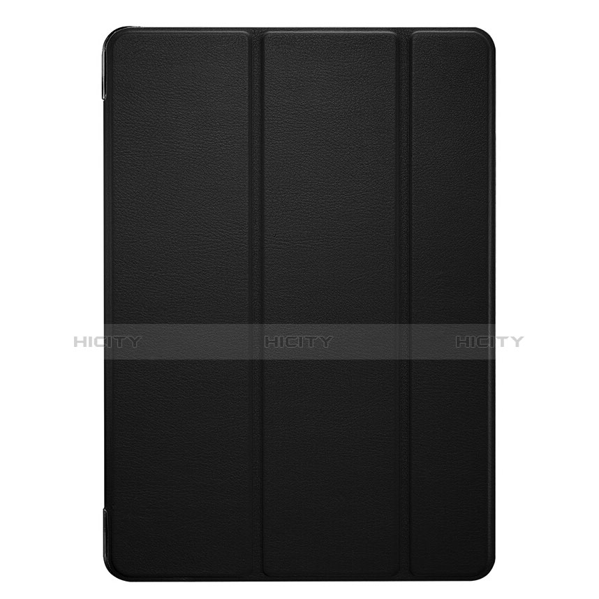 Etui Portefeuille Livre Cuir L06 pour Apple iPad Mini 4 Noir Plus