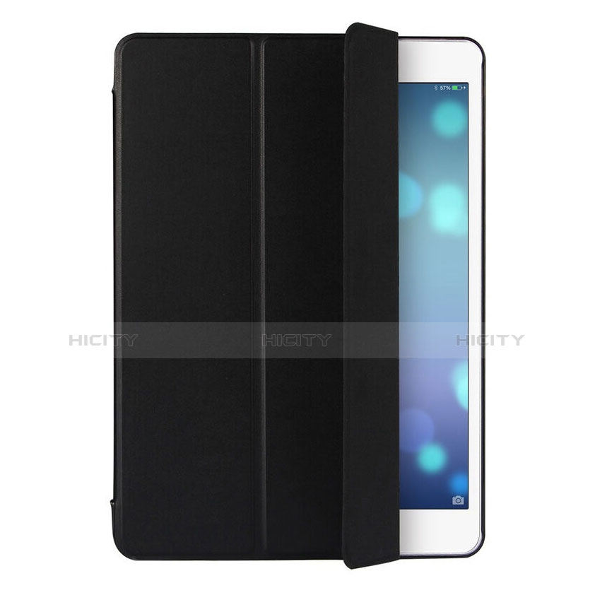 Etui Portefeuille Livre Cuir pour Apple iPad Mini 2 Noir Plus