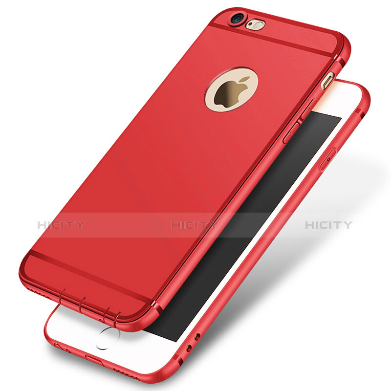 Etui Ultra Fine Silicone Souple pour Apple iPhone 6S Plus Rouge Plus